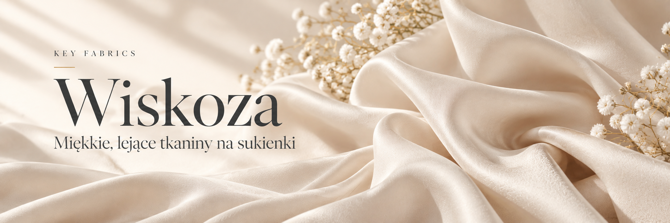 Wiskoza - tkaniny na sukienki - sklep Key Fabrics