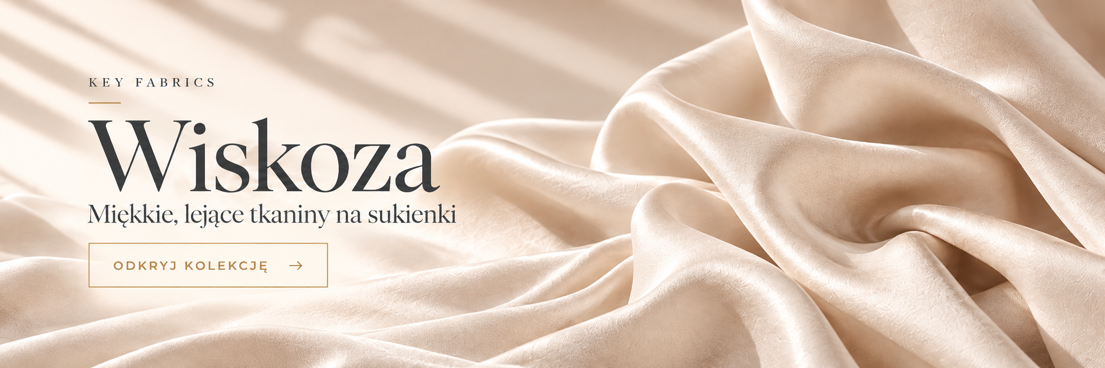 Wiskoza - tkaniny na sukienki - sklep Key Fabrics