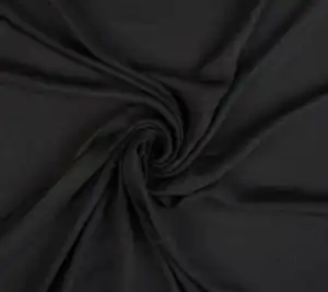 Tkanina wełniana cienka – czarna 