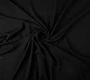 Tweed cienki czarny - Balenciaga Resztka 85 cm x 158 cm