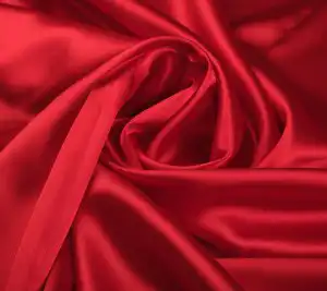 Jedwab elastyczna satyna - nasycona czerwień 