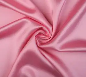 Satyna wiskozowa sukienkowa - różowa 