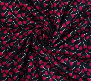 Jedwabny twill lizaki Moschino 