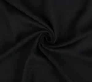 Wełna z wiskozą czarna elastyczna w prążki