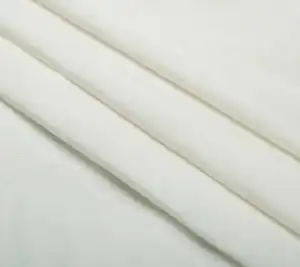 Szantung jedwab w kolorze białym