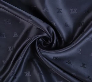 Włoska podszewka Max Mara w kolorze granatowym 