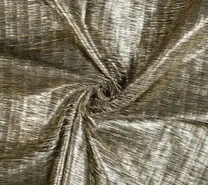 Tkanina złota słomka z jedwabnych nitek Christian Dior 