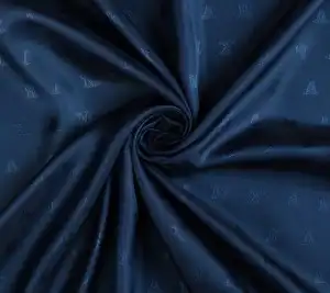 Włoska podszewka Max Mara - ciemno niebieska 