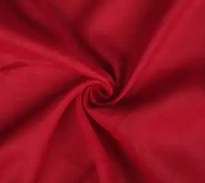 Tkanina lniana – czerwony