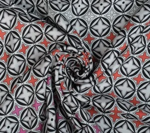 Jedwab twill markowy LV - panel 140 cm x 140 cm
