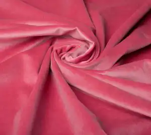  Aksamit bawełniany w kolorze różowym