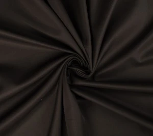Twill bawełniany Loro Piana – ciemny brąz