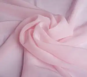 Szyfon wiskozowy - pudrowy róż - cienki 