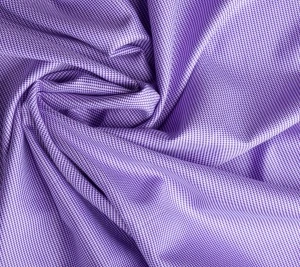  Wiskoza fioletowa - drobna kurza stopka Resztka 56 cm x 150 cm
