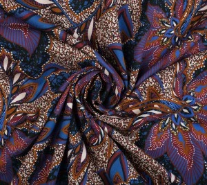 Wiskoza orientalny wzór Resztka 48 cm x 140 cm 