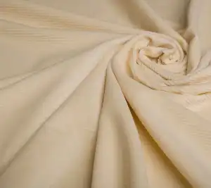 Tkanina bawełniana - Sztruks w kolorze ecru