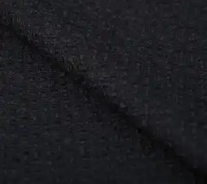 Chanelka wełniana  – noir Resztka 40 cm x 150 cm