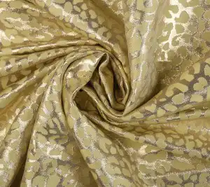  Żakard elastyczny - wzór panterka Resztka 95 cm x 144 cm