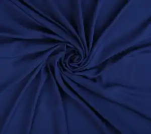  Wiskoza cienka jednolita - niebieska Resztka 75 cm x 145 cm