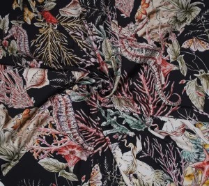 Jedwabna satyna z elastanem - Panel 150 cm x 140 cm