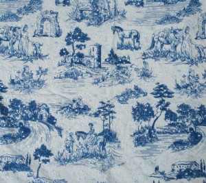 Włoska bawełna ażurowa z haftem - szkic