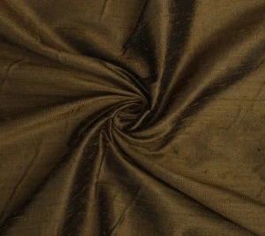 Szantung w kolorze khaki