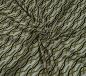 Jedwab Twill 100% – Geometryczna Elegancja