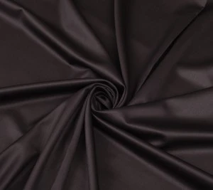 Wełna kostiumowa double face - brązowa