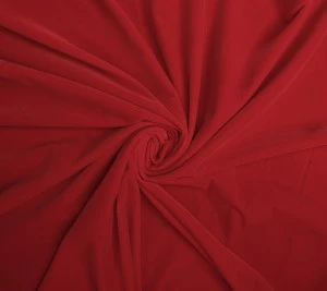  Aksamit bawełniany - czerwony 