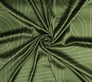 Satyna jedwabna z połyskiem - geometria