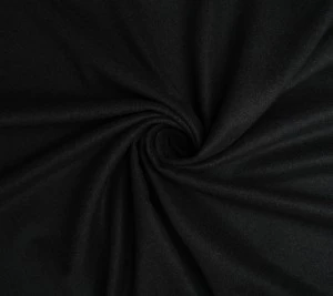 Płaszczowa wełna z kaszmirem - szary melanż