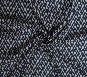 Jedwab Twill 100% – Geometryczna Elegancja