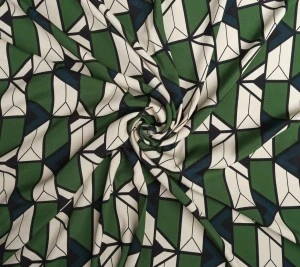 Wiskoza sukienkowa  o splocie krepowym