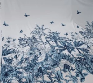 Jedwabna satyna z elastanem - Panel 140 cm x 140 cm