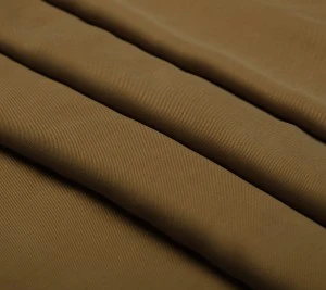 Tencel - lyocell - musztarda Resztka 80 cm x 150 cm