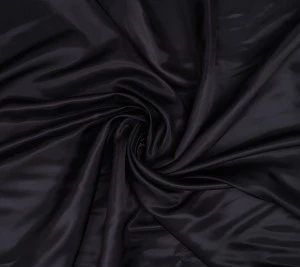 Podszewka wiskozowa twill - czarna
