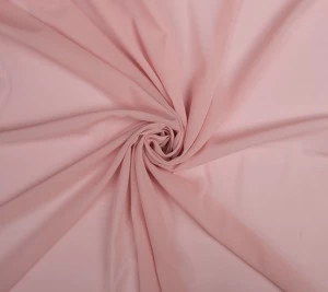 Szyfon jedwabny elstanem - baby pink