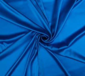 Satyna jedwabna elastyczna premium - Electric Blue