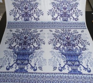 Satyna wiskoza z jedwabiem - Panel 155 x 140 cm