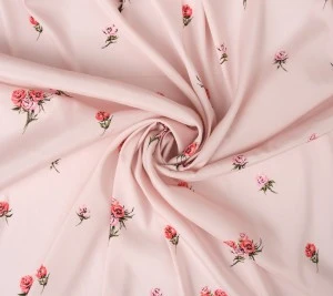 Satyna jedwabna – matowa elegancja w odcieniu różowym Resztka 260 cm x 140 cm