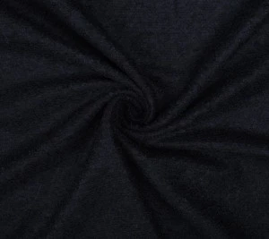Boucle wełniane granatowe – 100% wełna Resztka 170 cm x 150 cm