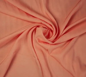 Wiskoza ciężka twill - łososiowa