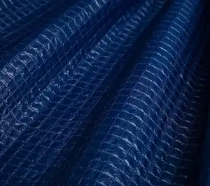 Pikowany niebieski materiał nylon wodoodporny