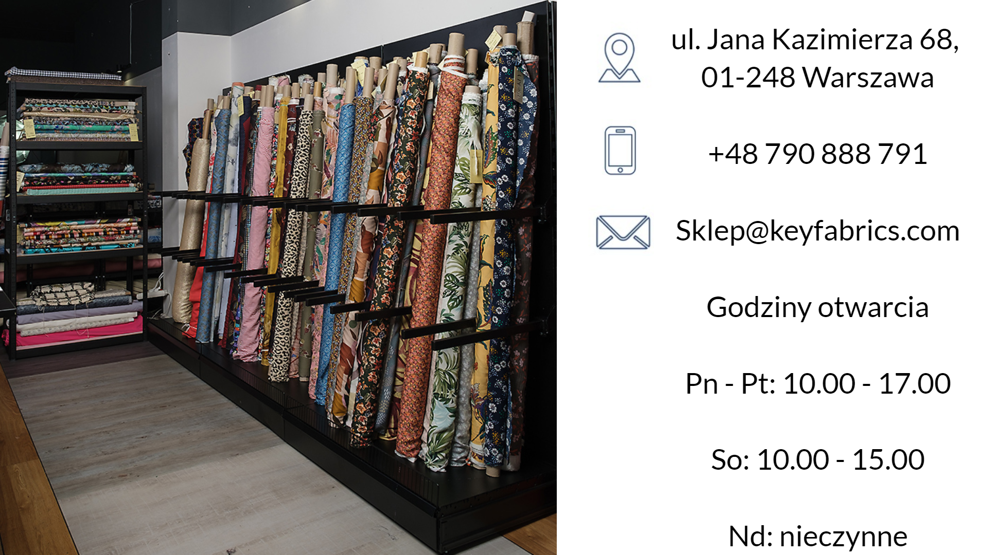 sklep tkanin w warszawie 